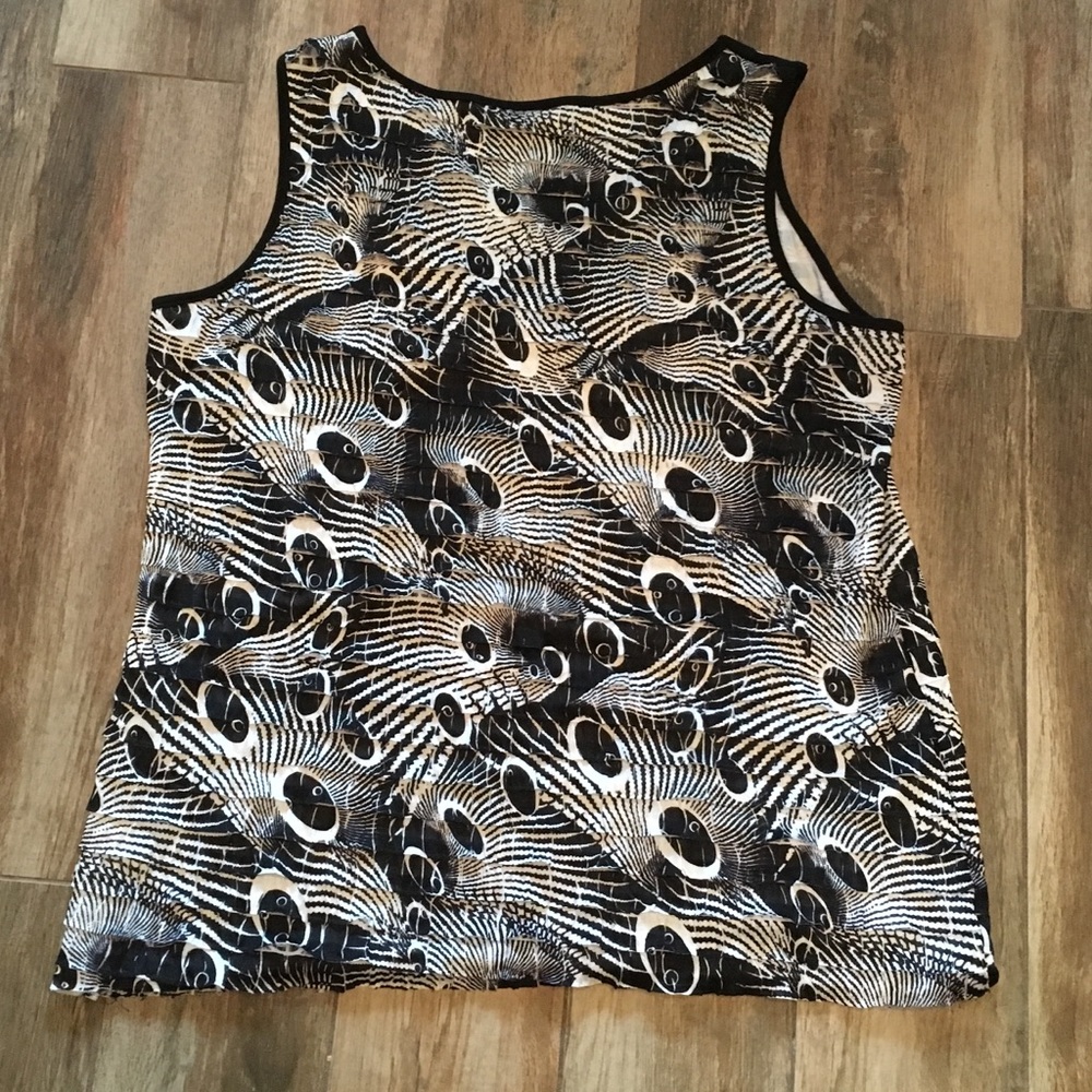 Elementz Ruffled Sleeveless Top - Picture 5 of 5